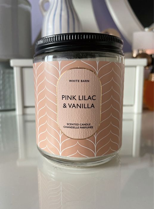Bath and Body Works Pink Lilac & Vanilla świeca