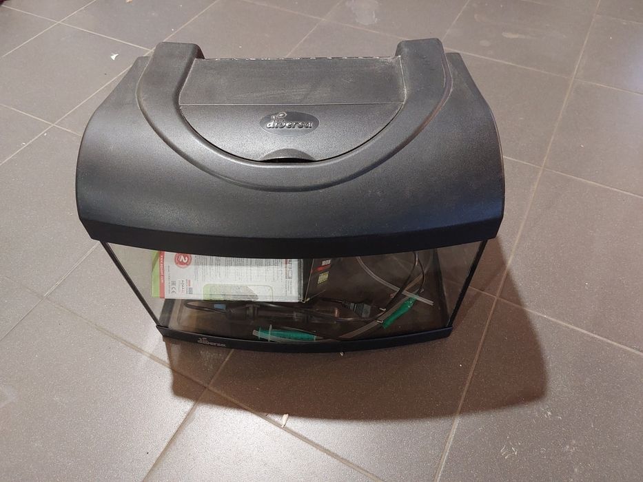 Akwarium panoramiczne 25l