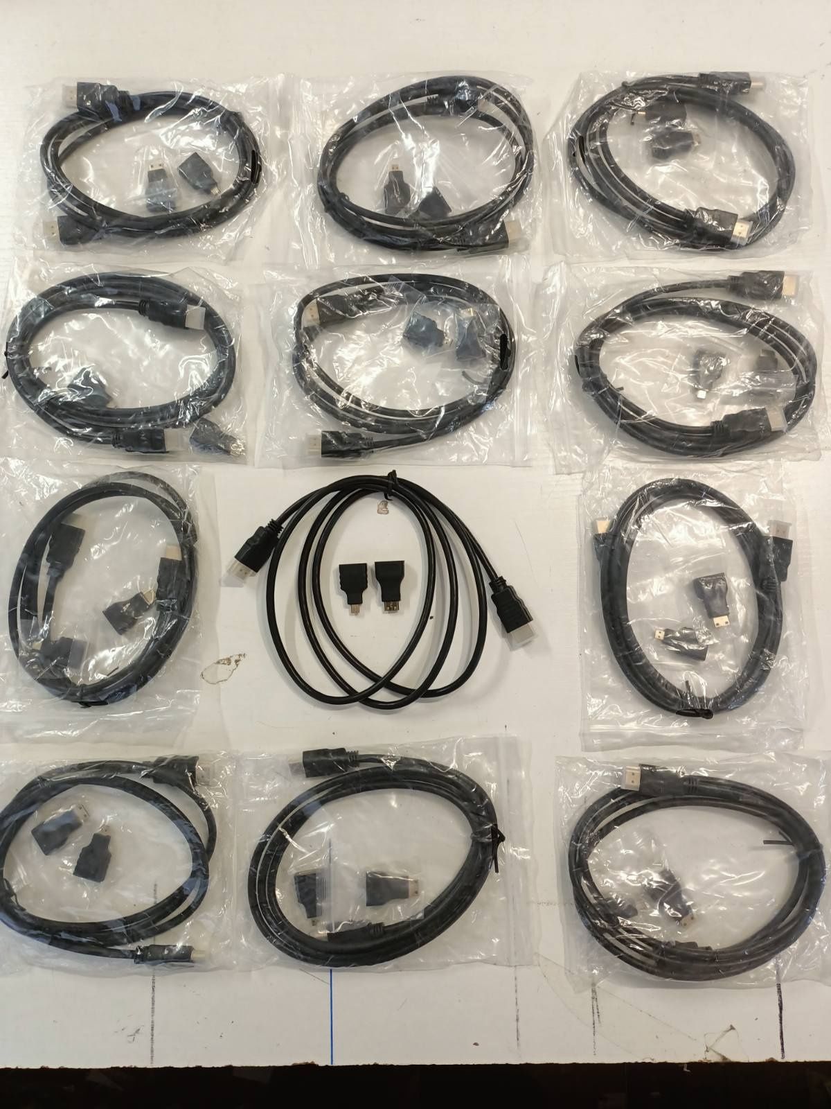Кабель Hdmi 1.5метра+2шт переходника