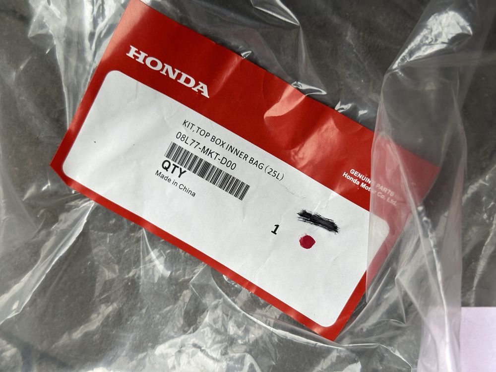 Nowa oryginalna torba Honda do kufra 25L