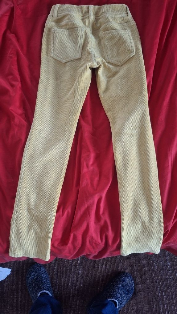 Calça a emitar bombazine para crianças dos 10 aos 11 anos (150cm)
