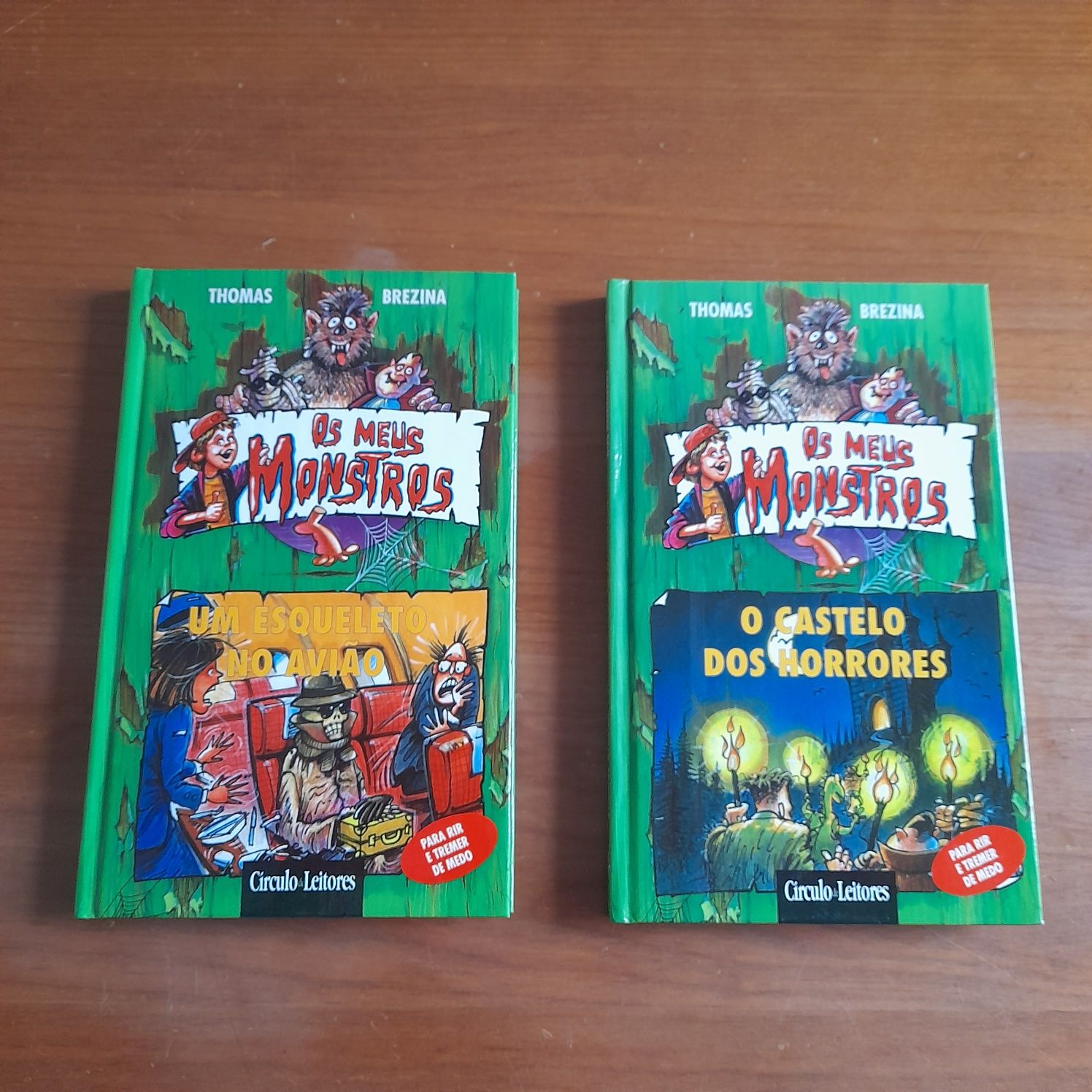 Os meus mostros livros coleção