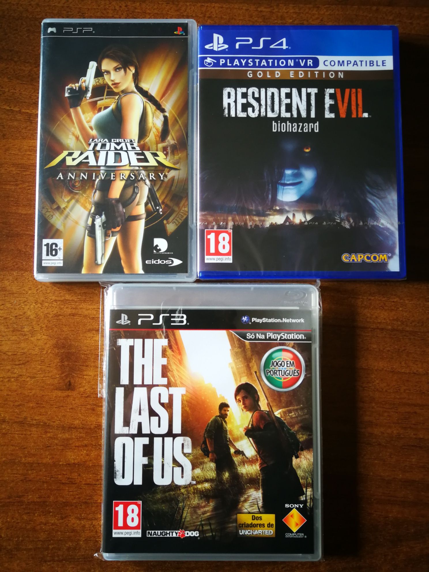 Jogos Sony PSP PS3 PS4