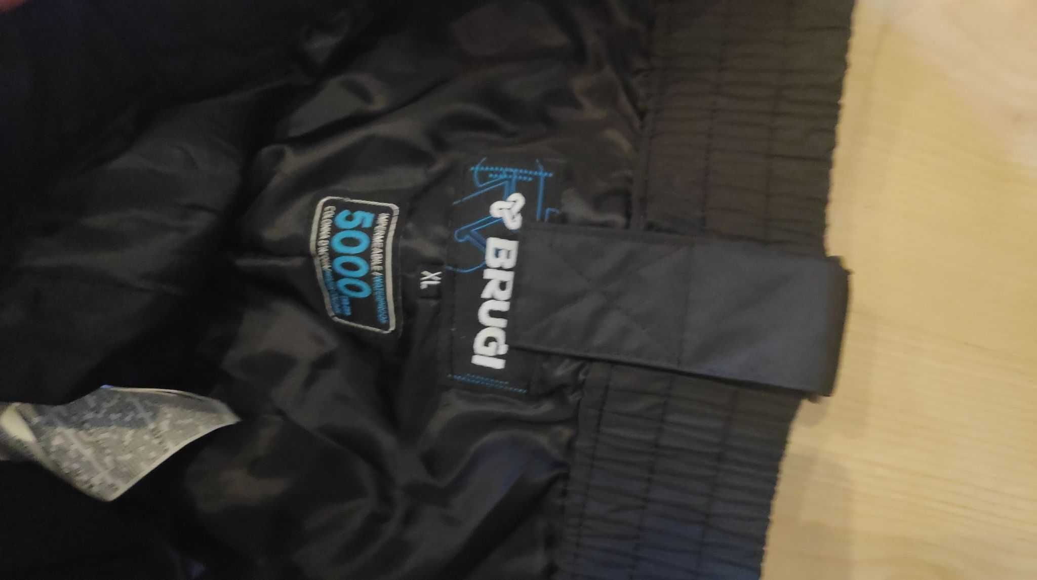 ZESTAW: Kurtka + Spodnie narciarskie/snowboard Brugi + kask Bluetribe