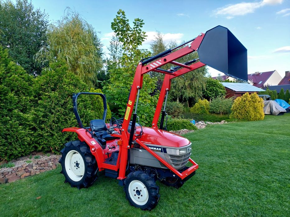 Traktorek Yanmar Af22 22KM 4x4 Wspomaganie Rewers PoverShift Oryginał