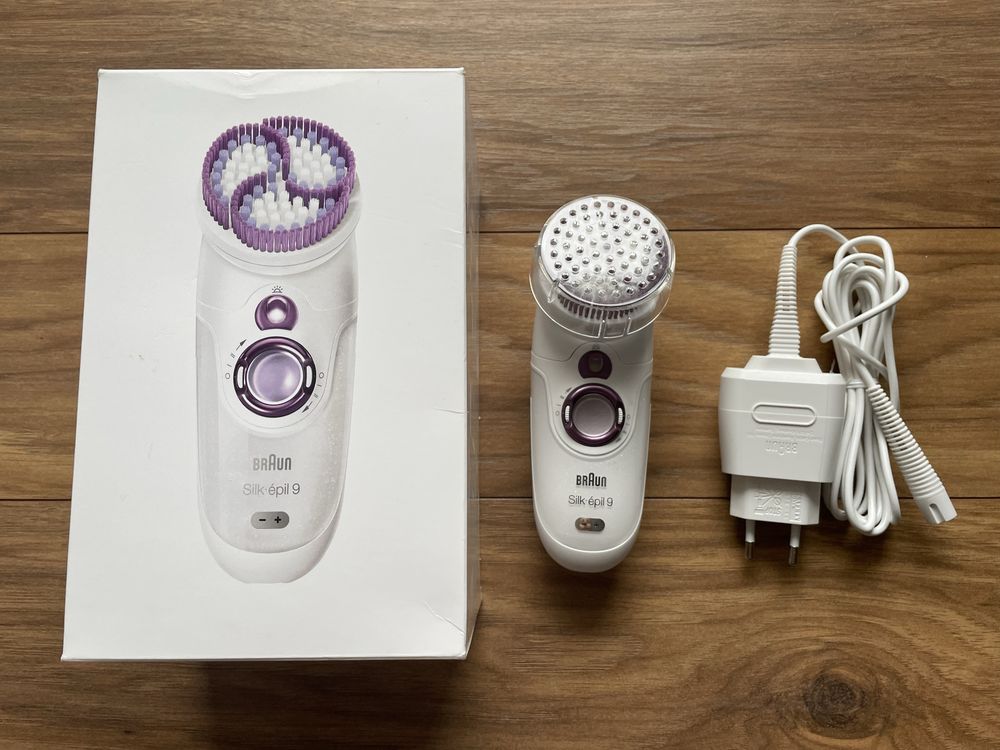 Braun Silk-epil9 szczotka soniczna do twarzy i ciala