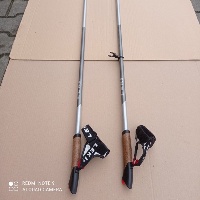Kijki do nart biegowych Leki 135 cm nowe