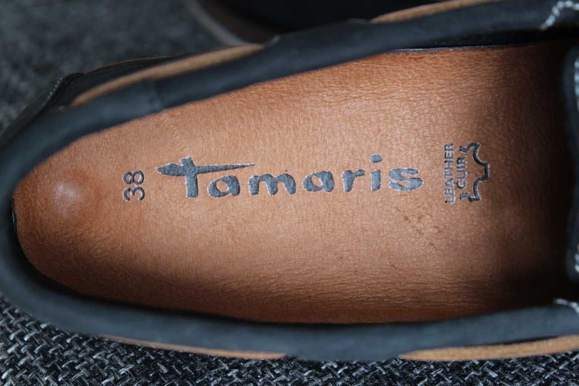 Топсайдери Tamaris Нат нубук Оригінал Made in Portugal 38р