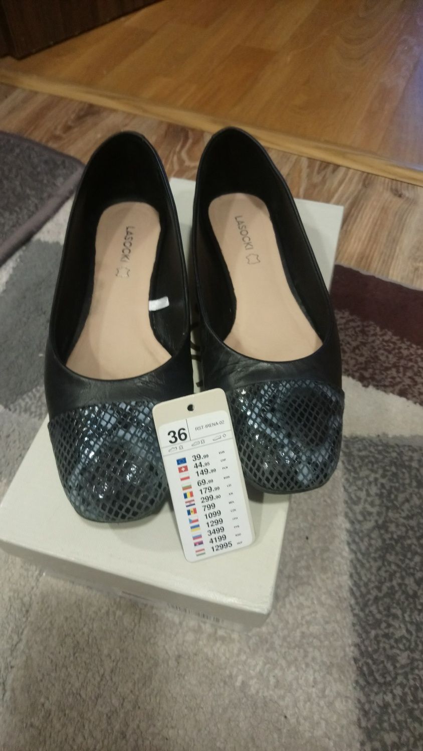 Buty, baleriny dziewczęce/damskie 36