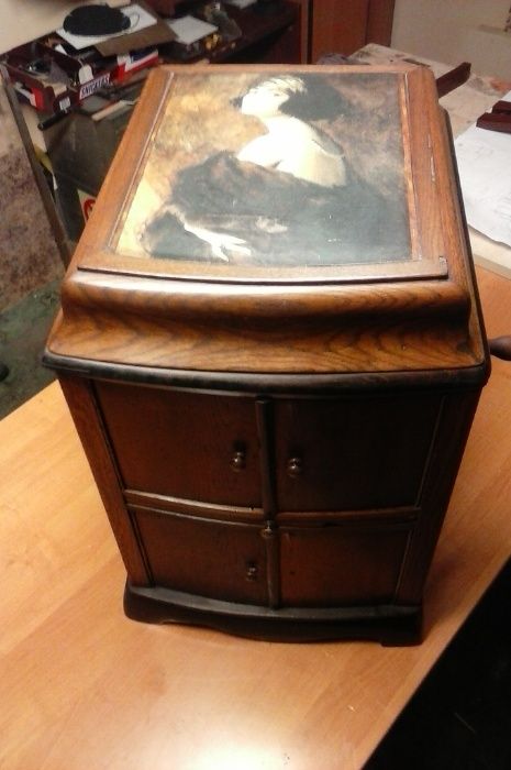 stary patefon Paillard/ szafkowy /