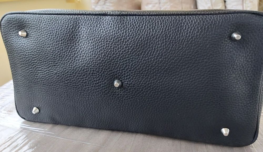 Czarna torba shopper firmy Jake's