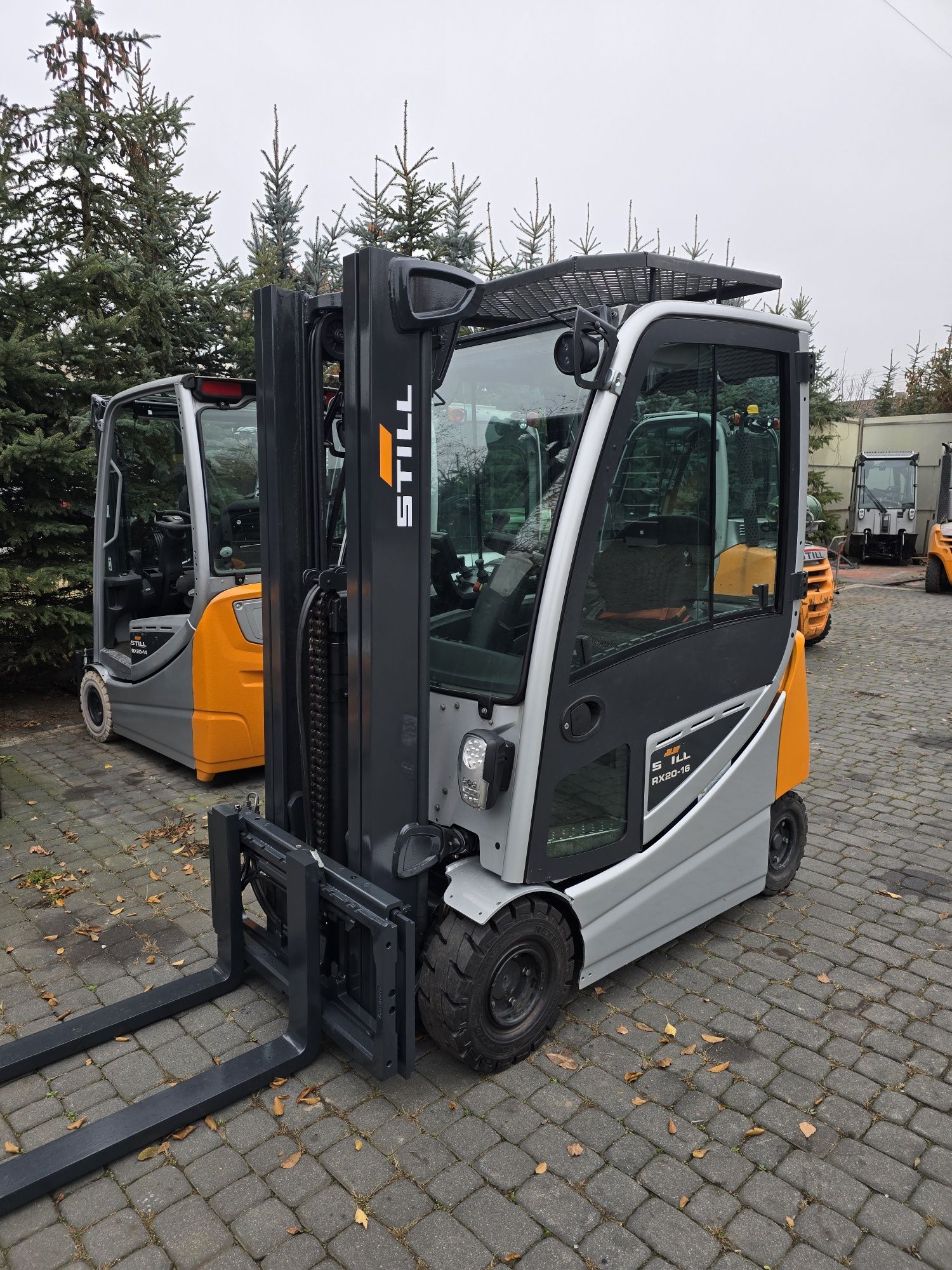 Still Rx 20 pełna kabina nowa bateria triplex