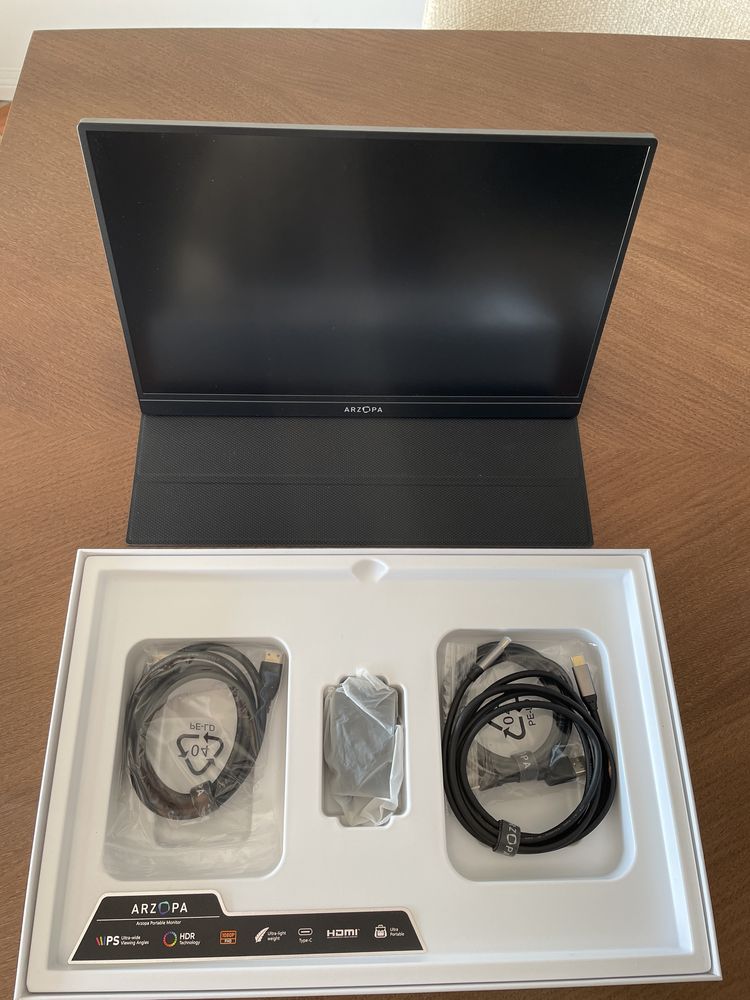 Monitor Portátil ARZOPA S1 – 15,6” Full HD IPS