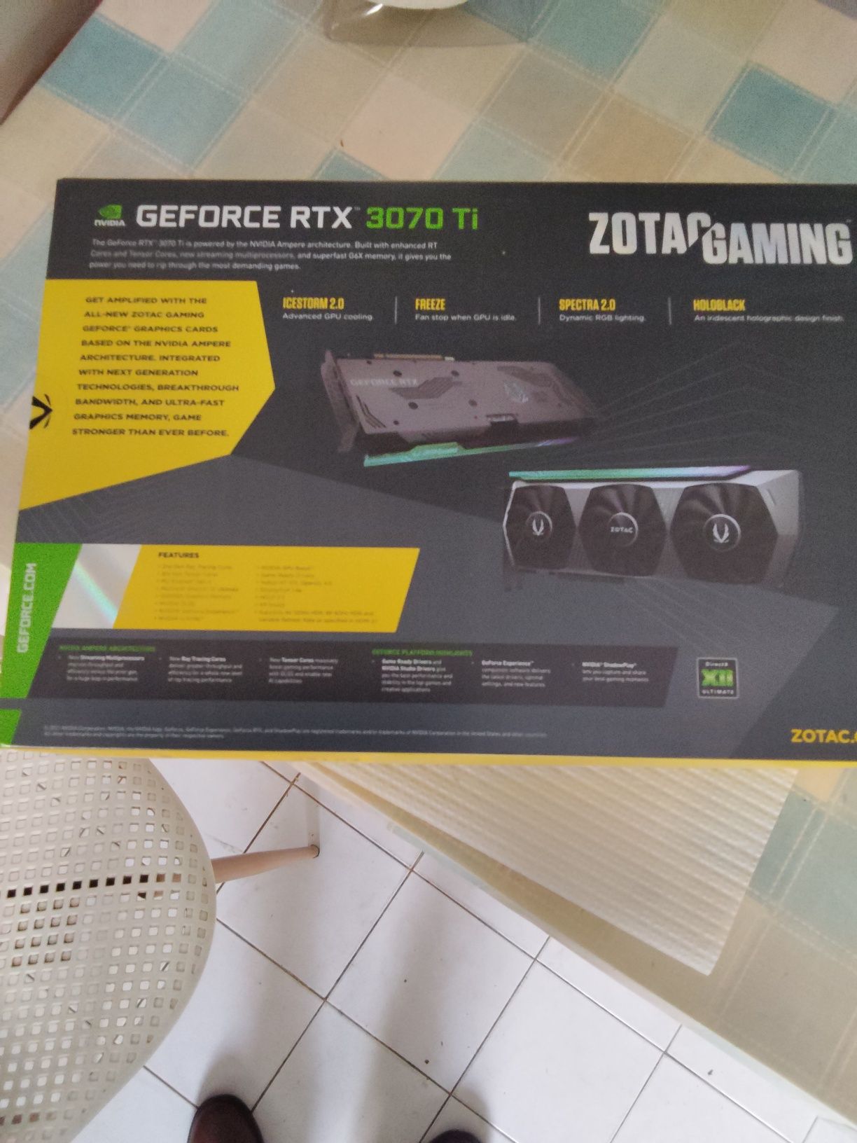 Vendo GeForce RTX 3070 Ti nova