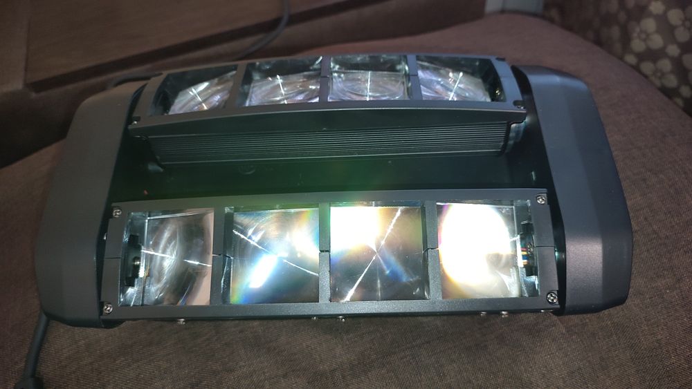 Led mini spider світловий прилад световой прибор освітлення освещение