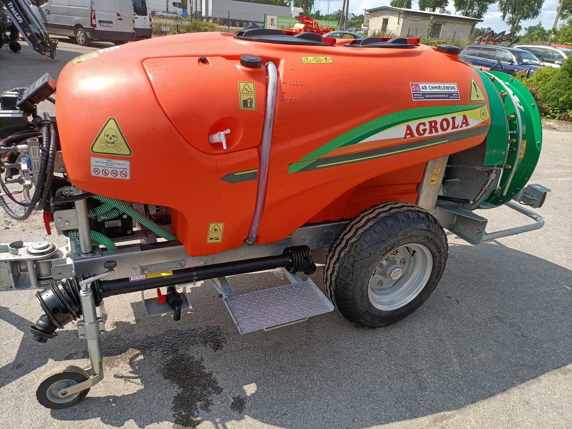 Opryskiwacz sadowniczy Agrola 1000 L Komputer Bravo 180S