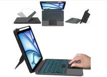 Etui ROOFEI Multi Touch z klawiaturą do iPada Air 5/4 10,9 cala qwertz