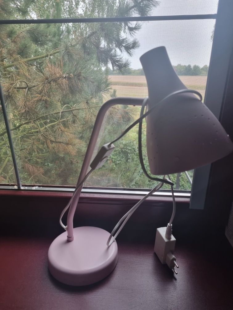 Śliczna lampa lampka biurkowa Ikea Snoig