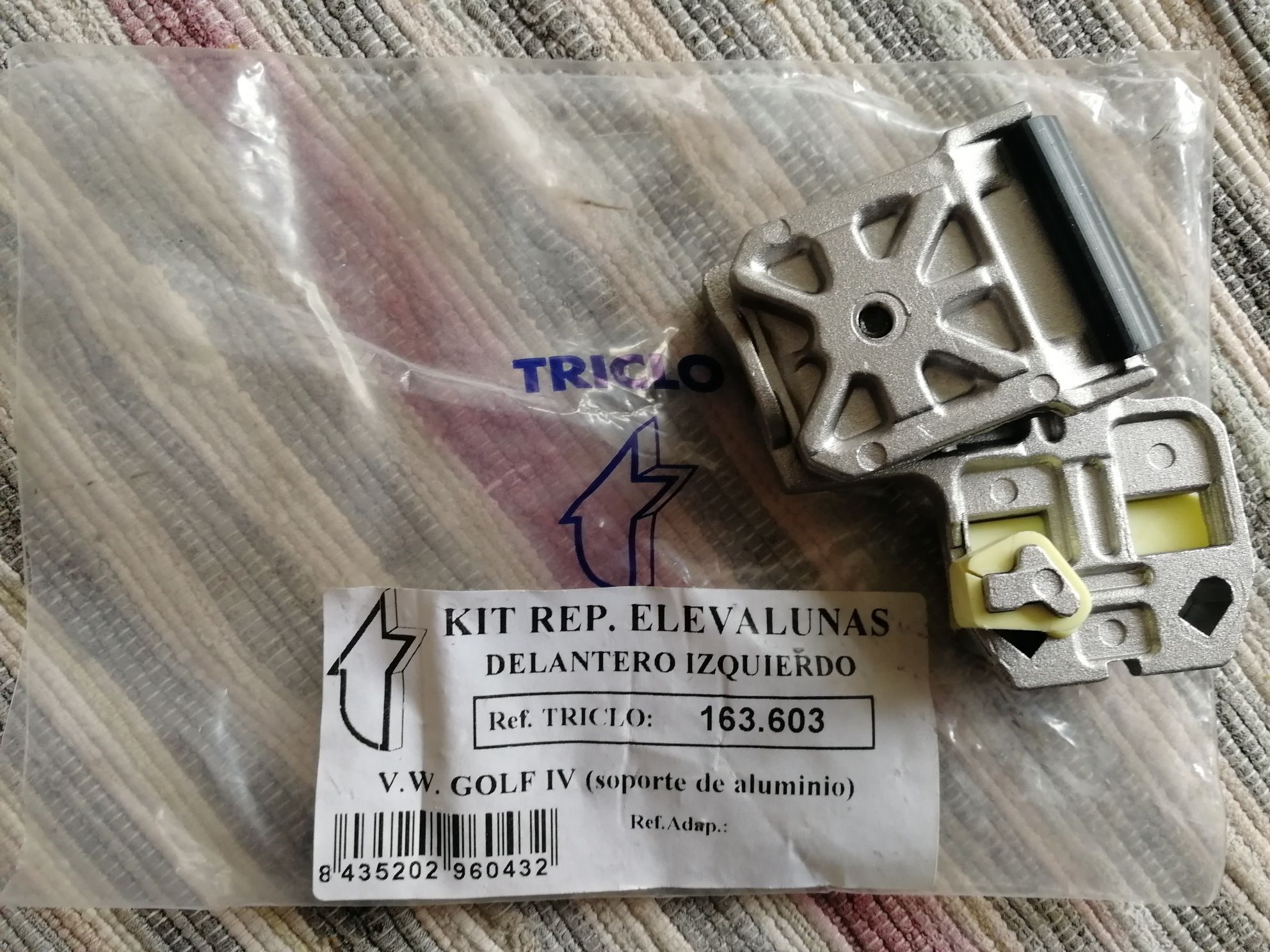 Kit reparação elevador dianteiro esquerdo vw golf IV