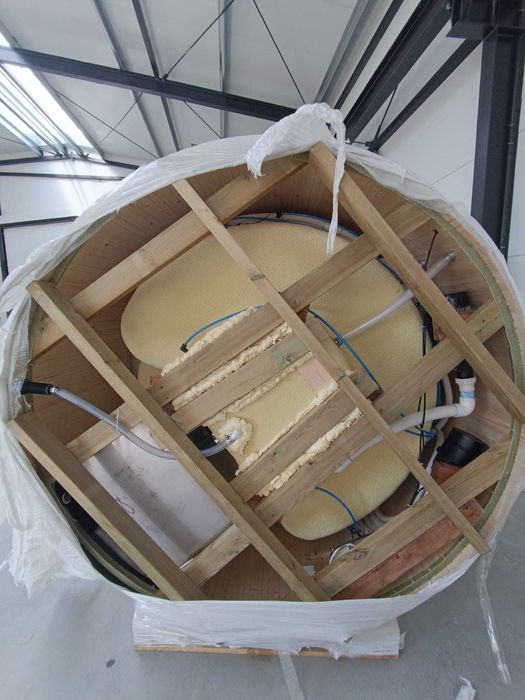 Balia Ogrodowa Jacuzzi Gorąca Beczka Hot Tub Sauna SPA Cała Polska