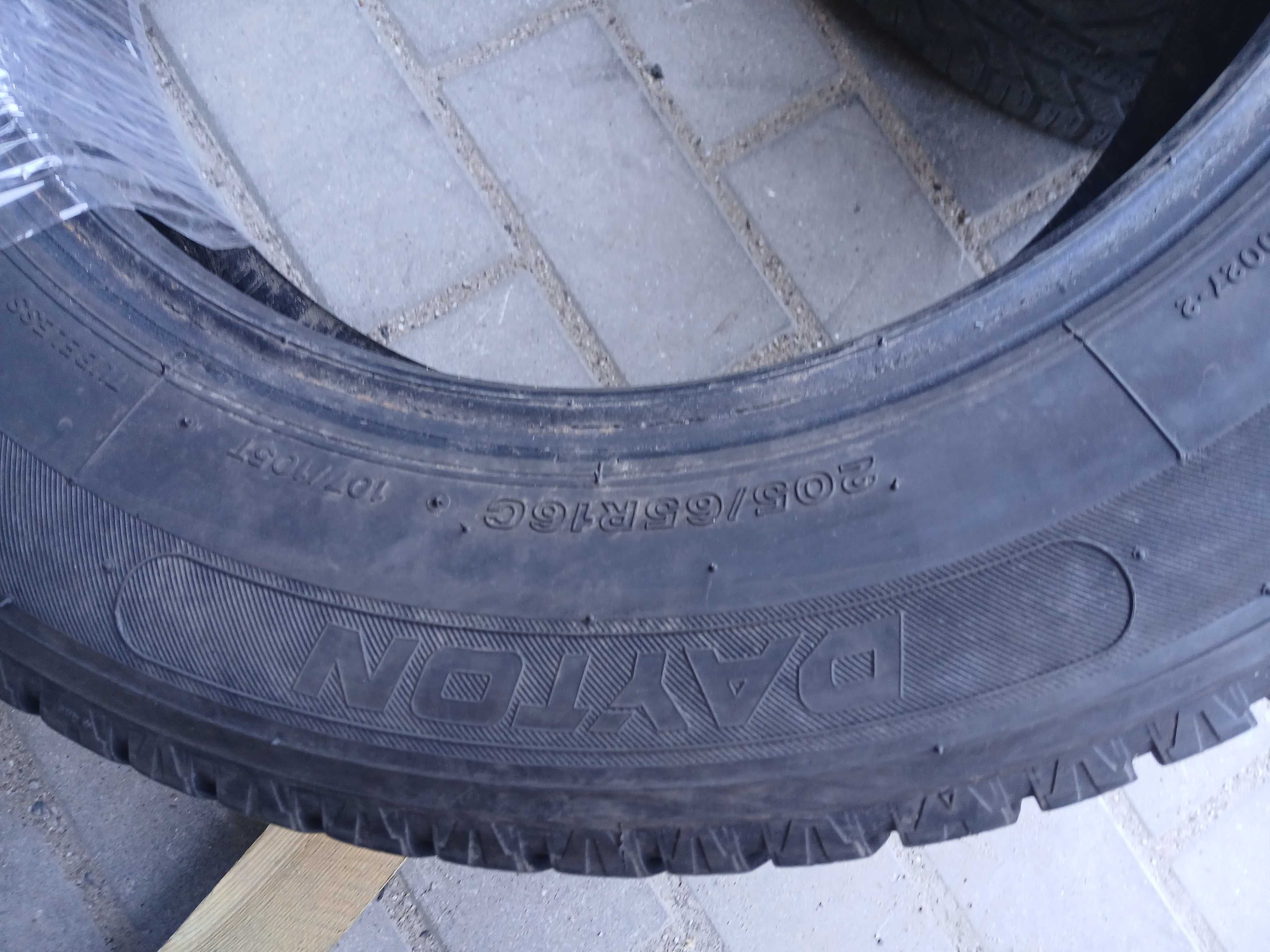 2x używane opony zimowe 205/65 R16C DAYTON 2020r Montaż Gwarancja