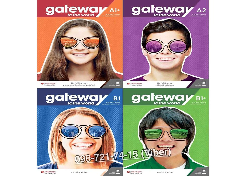 Gateway to the World. A1+ A2 B1 B1+. Книжка + Зошит +CD