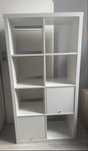 Regal Kallax Ikea z szafkami