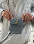 Vip gift chanel denim torebka