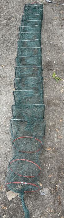 Раколовка Гармошка,Кишка корд 20х25 12 входов 3,5м