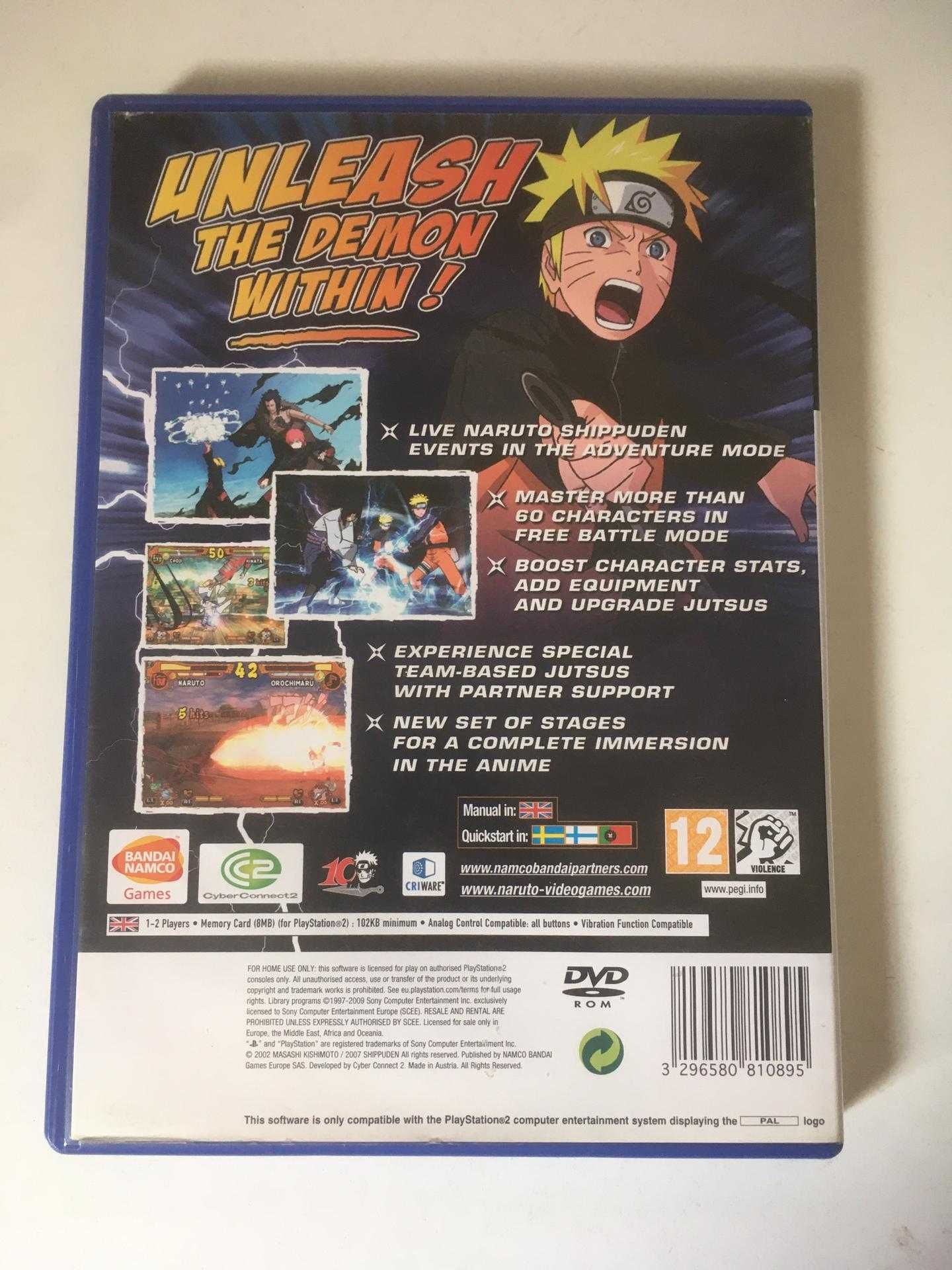 PS2 - Naruto Shippuden: Ultimate Ninja 5