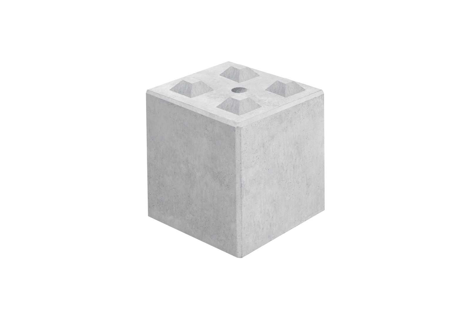 Bloki oporowe LEGO 60 x 60 x 60 , wyroby betonowe od ALFA-BET /LUBLIN