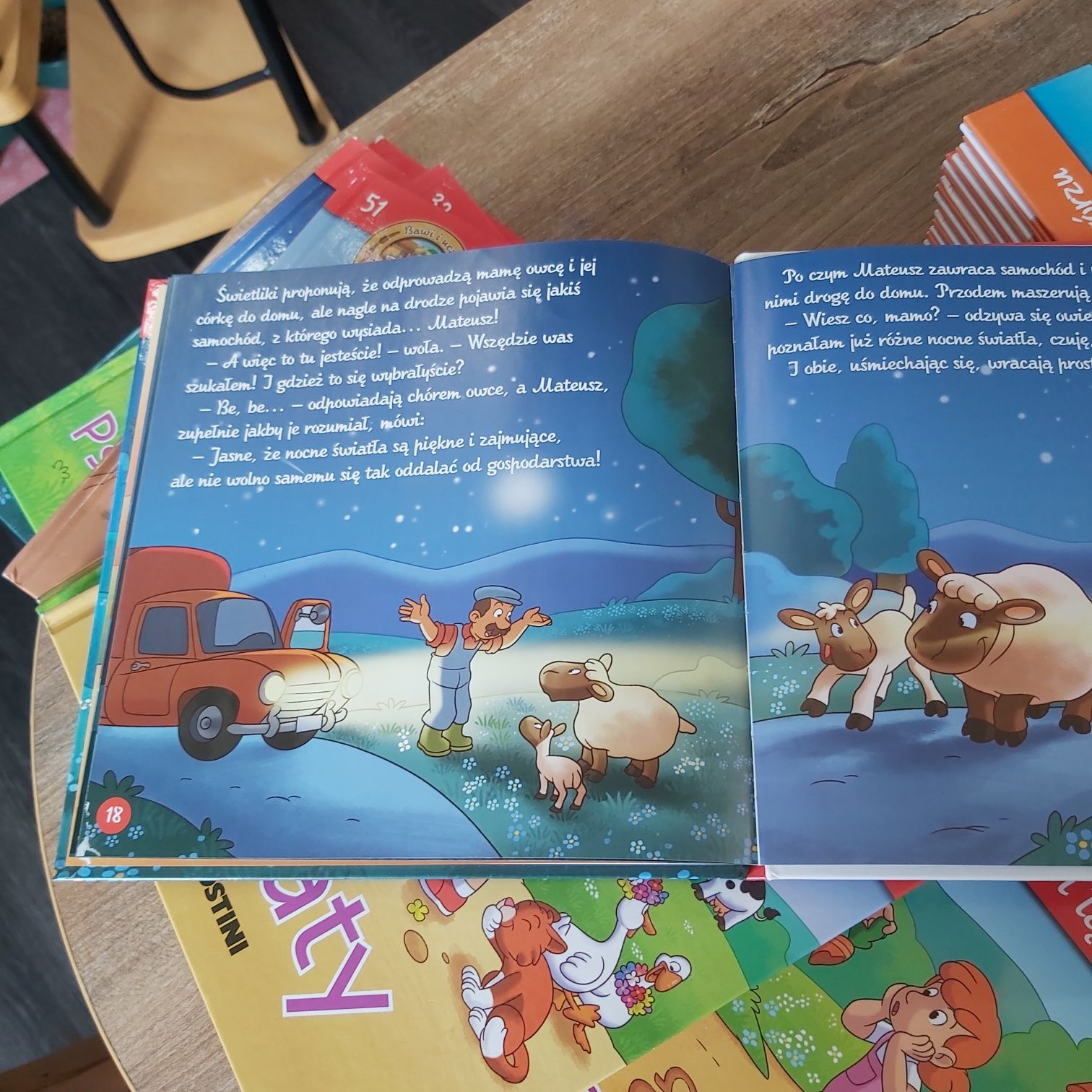 Książeczki dla dzieci z serii Wesoła farma DeAgostini