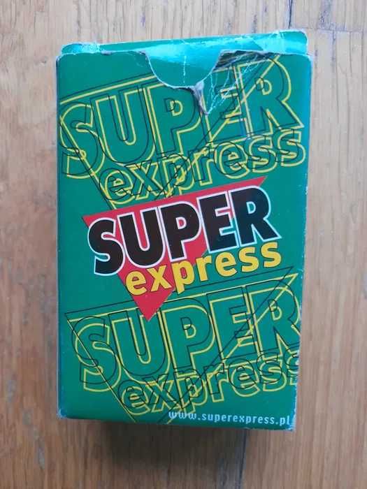 Talia kart do gry z podobiznami polityków lata 90 Rydzyk, Kwaśniewski