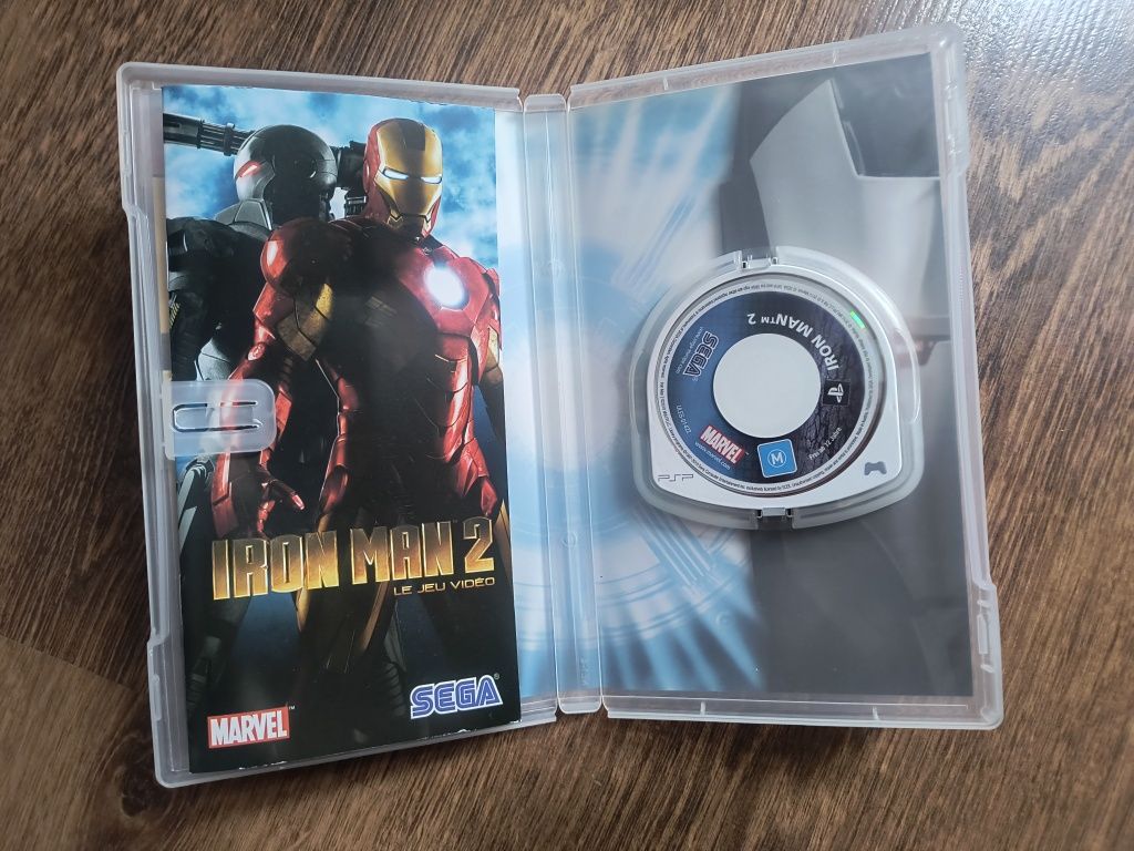Iron man 2 psp gra PlayStation portable z książeczką komplet