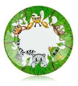 Nowe naczynia dla dzieci dżungla zwierzęta porcelana prezent święta