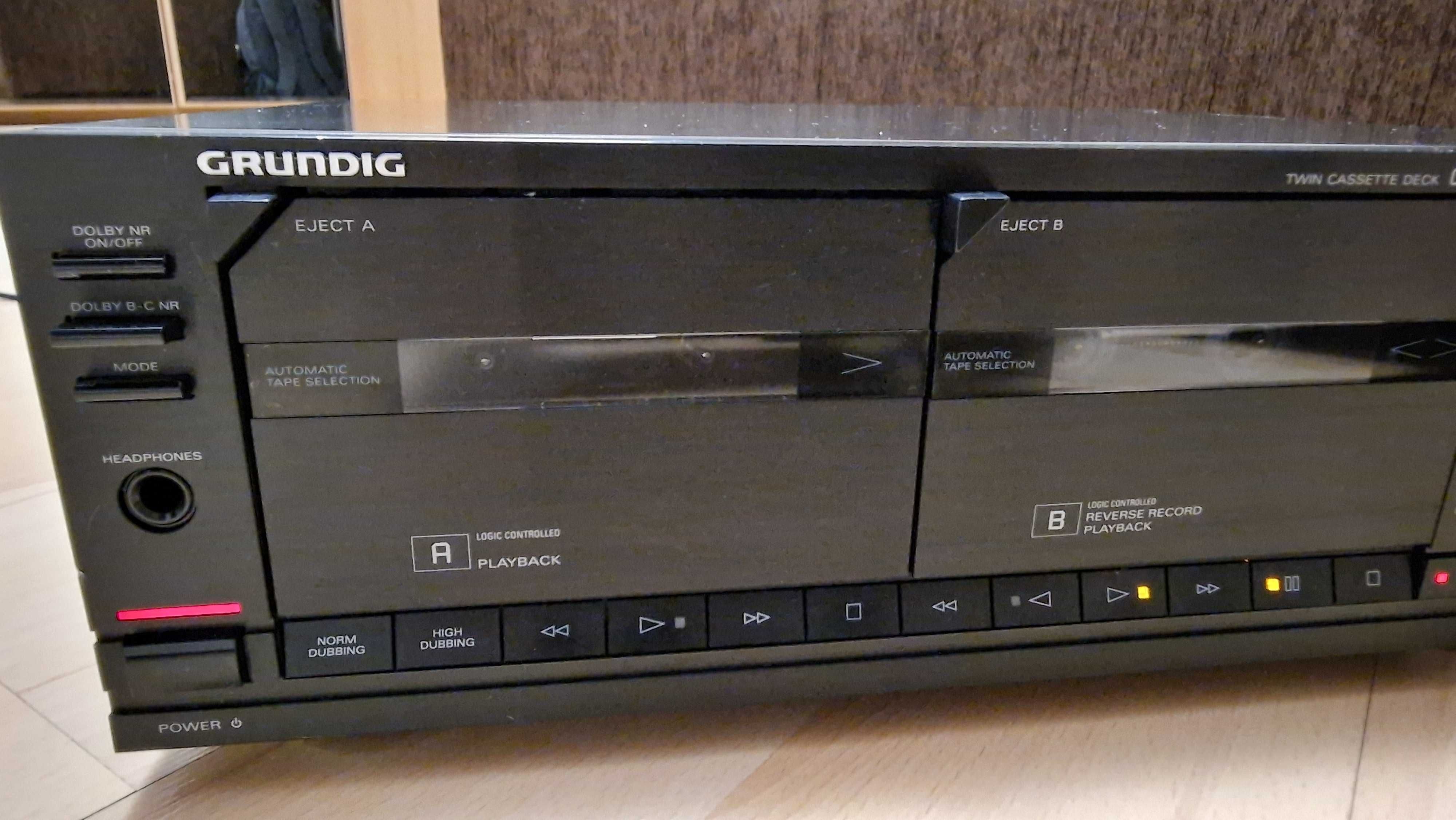 Grundig CCF 5500 magnetofon dwukasetowy