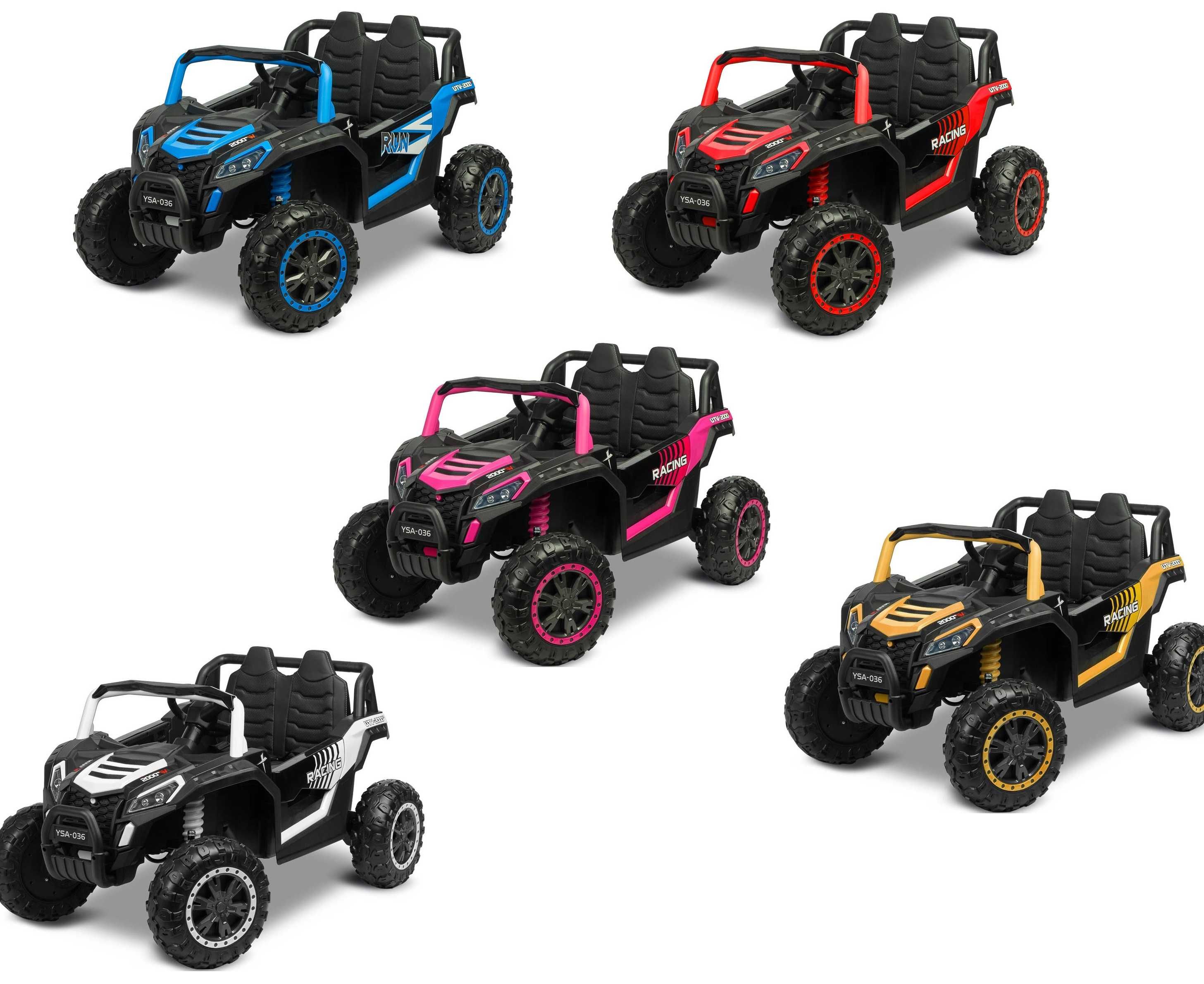 Buggy A036 Auto na akumulator Pojazd 4x4 Axel Samochód dla dzieci auto