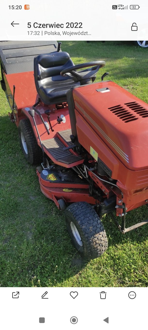 Kosiarki traktorki Countax Westwood jcb