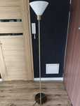 Lampa stojąca podłogowa ikea zlota