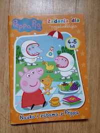 Peppa pig zadania dla przedszkolaka NOWE