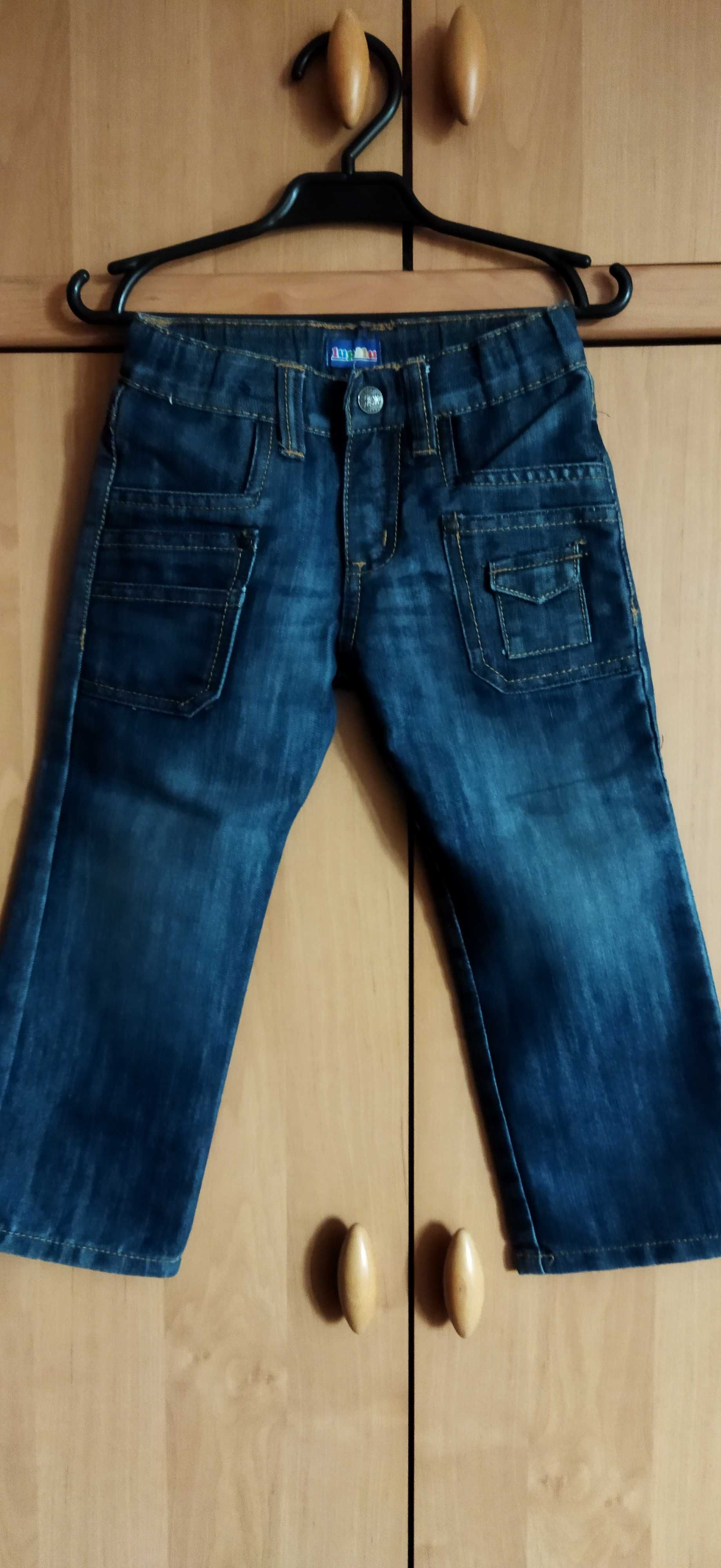 Spodnie jeans 98