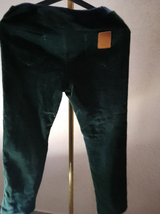 Брюки вельвет на утеплители флисе, длина 86 см, на 10-13 летт