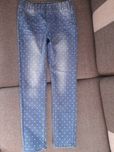 Spodnie proste a la jeansowe
