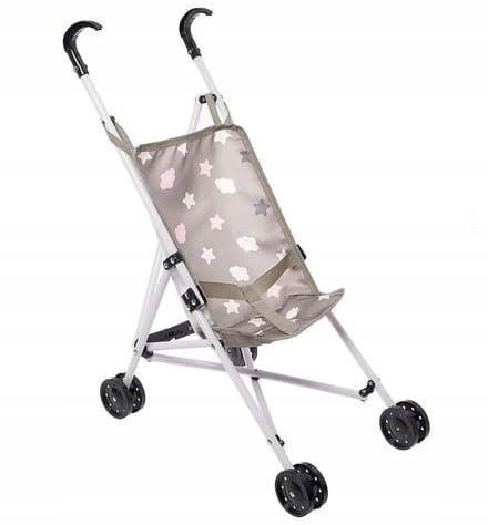Duży Wózek Dla Lalek Spacerówka Spacerowy Składany