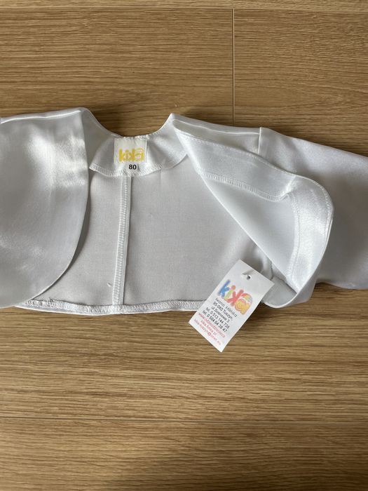 Sukienka z bolerkiem na chrzest/ślub