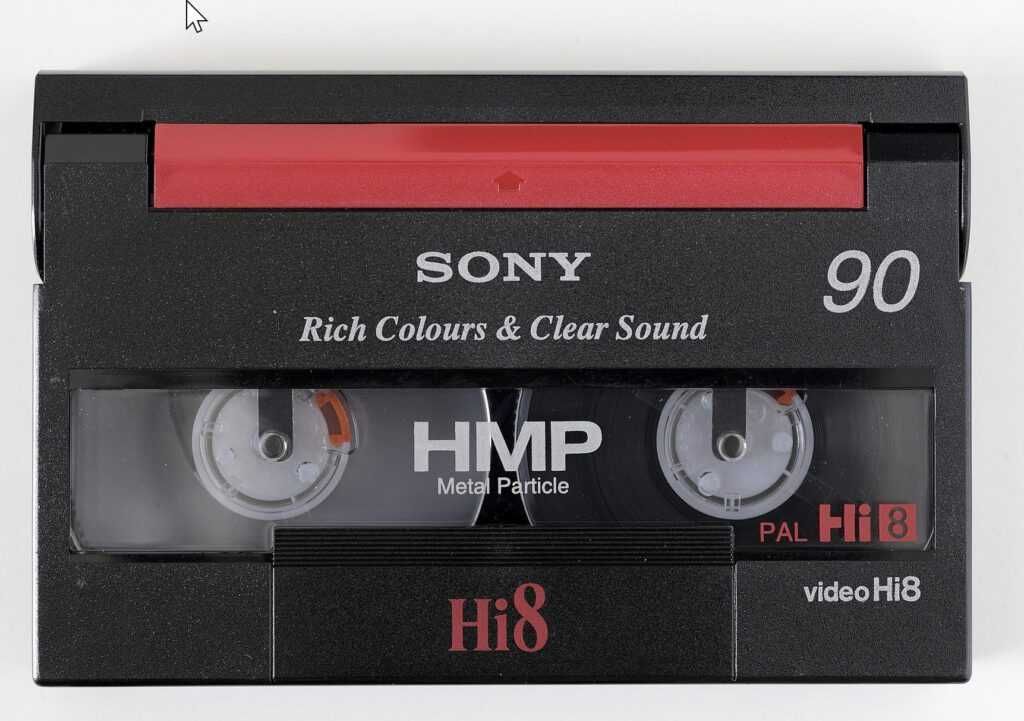 Przegrywanie kaset vhs Mokotów minidv,hi8 filmów 8mm audio od15 zł/szt