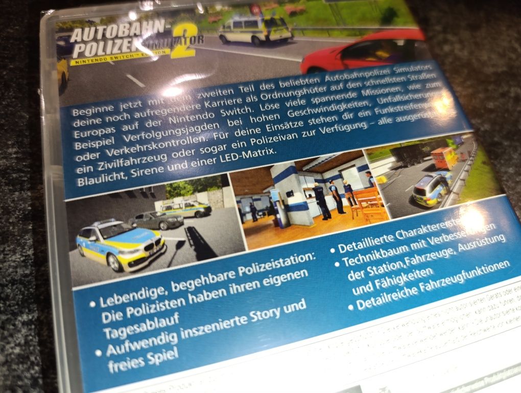 Autobahn polizei Simulator 2 Nintendo Switch Edition po angielsku nowa