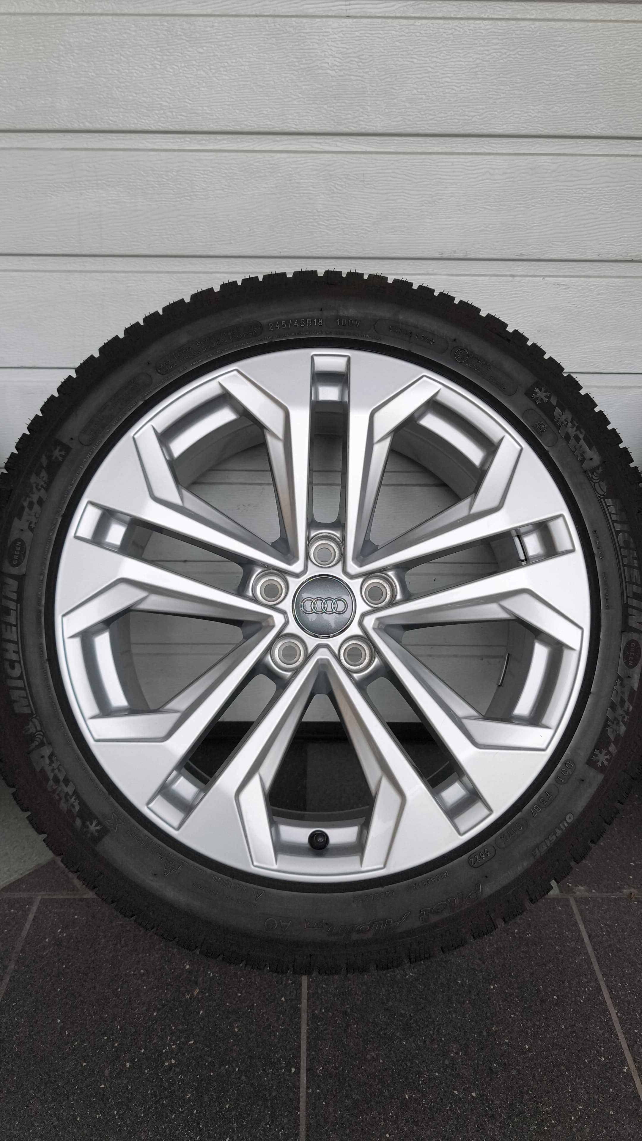 Koła Audi A4 B9 Allroad A6 18"opony zima 245/45/18 5x112 (B504)