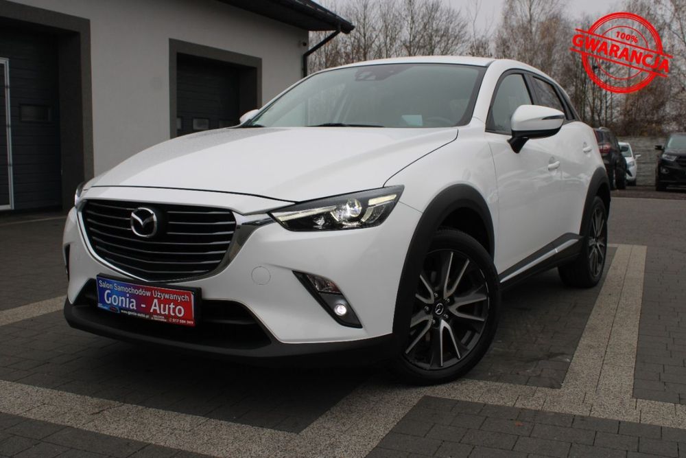 Mazda CX-3 Gwarancja_Śliczna_Skóry_Manual_Alufelgi !!!