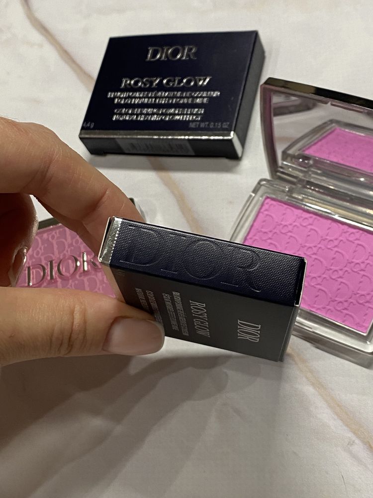 Рум‘яна dior backstage rosy glow blush 001 pink